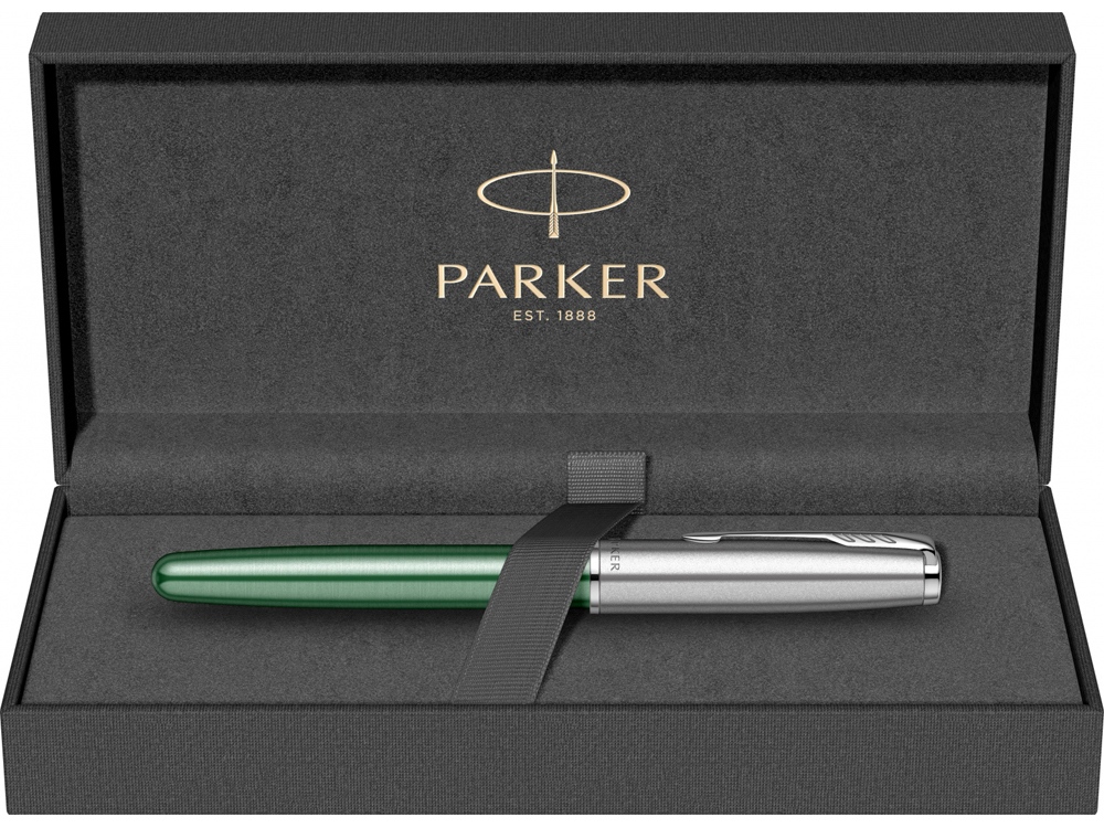 Ручка-роллер Parker «Sonnet Essentials Green SB Steel CT»