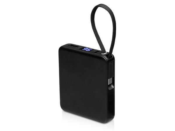 Внешний аккумулятор со встроенным кабелем USB-C «Дэнси», 5000 мАч
