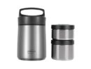 Термос с двумя контейнерами THERMOcafe «TCLB-1480SY», 1480 мл