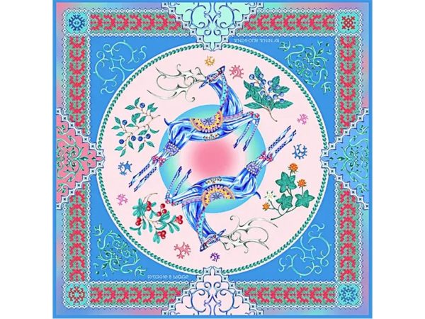 Платок «Северное сияние»