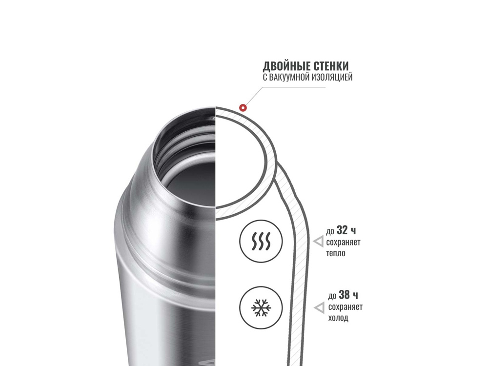 Термос Relaxika «102» 2 чашки