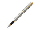 Ручка перьевая Parker «IM Metal Brushed Metal GT»