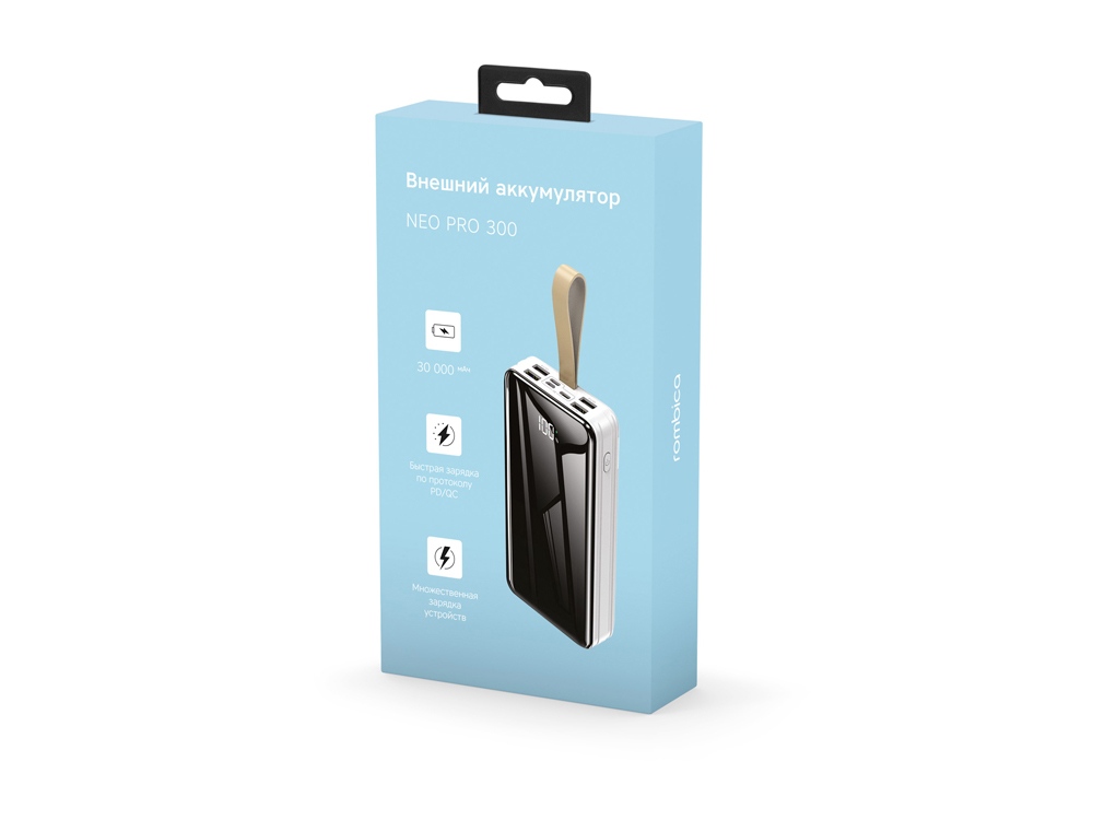 Внешний аккумулятор «NEO PRO-300», 30000 mAh
