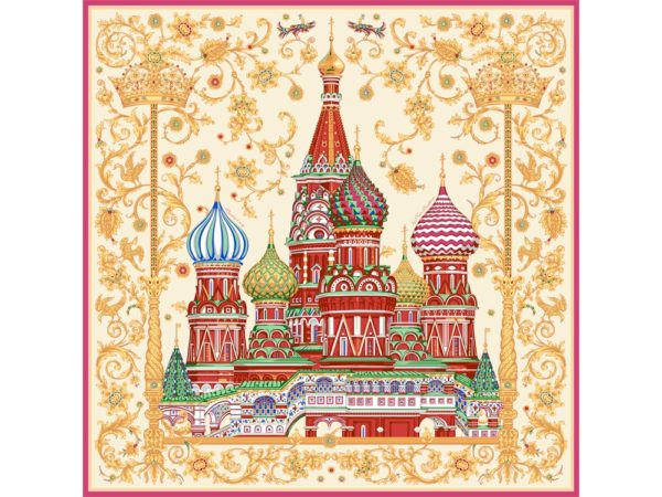 Платок «Собор Василия Блаженного»