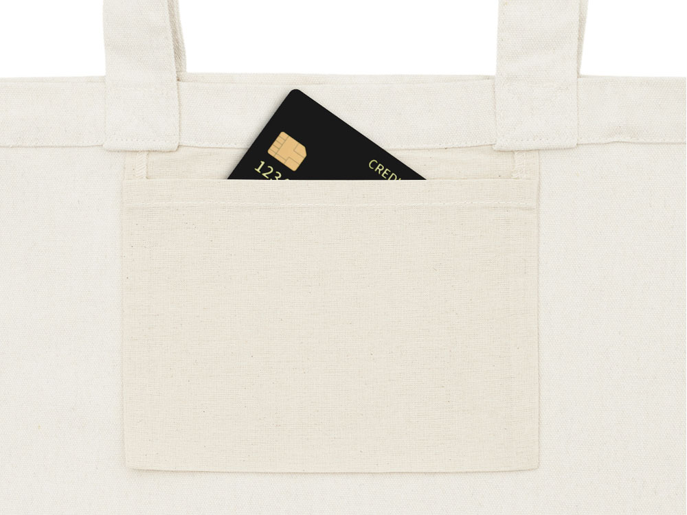 Сумка для шоппинга «Cotton» из переработанного хлопка, 280 г/м2